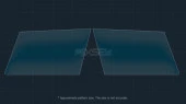 Beschermglas Pixsel Voor spiegels DENZA N9 - 9.6“x2 2025 -