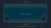 Verre protecteur Pixsel sur le moniteur SKODA SCALA - 12.5“ 2024 -