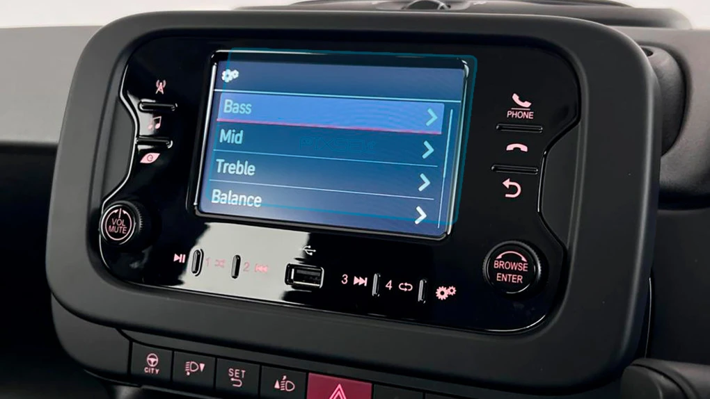 Beschermglas Pixsel Op de monitor FIAT PANDA - 4.9“ 2021 -