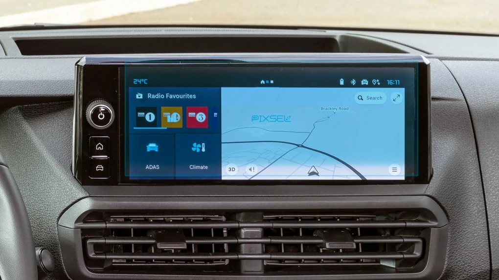 Beschermglas Pixsel Op de monitor CITROEN SPACETOURER - 11“ 2024 -