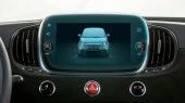 Beschermglas Pixsel Op de monitor FIAT 595 - 9.6“ 2018 -