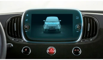 Beschermglas Pixsel Op de monitor FIAT 595 - 9.6“ 2018 -