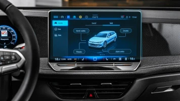 Beschermglas Pixsel Op de monitor VOLKSWAGEN PASSAT - 14“ 2023 - (B9)