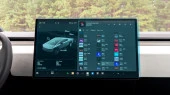 Verre protecteur Pixsel sur le moniteur TESLA CYBERTRUCK - 19.3“ 2024 -