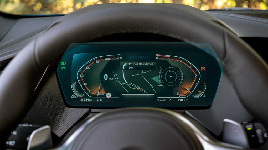 Beschermglas Pixsel Op het dashboard BMW 1 / M1 - 12.5“ 2019 - 2024 (F40)