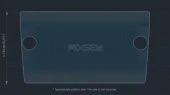 Verre protecteur Pixsel sur le moniteur MAN TGE - 10.9“ 2017 - 2023