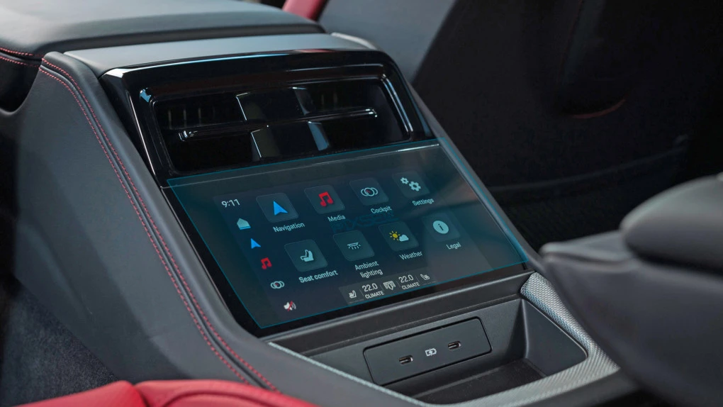 Beschermglas Pixsel Voor achterste klimaatcontrole PORSCHE PANAMERA - 9“ 2024 -