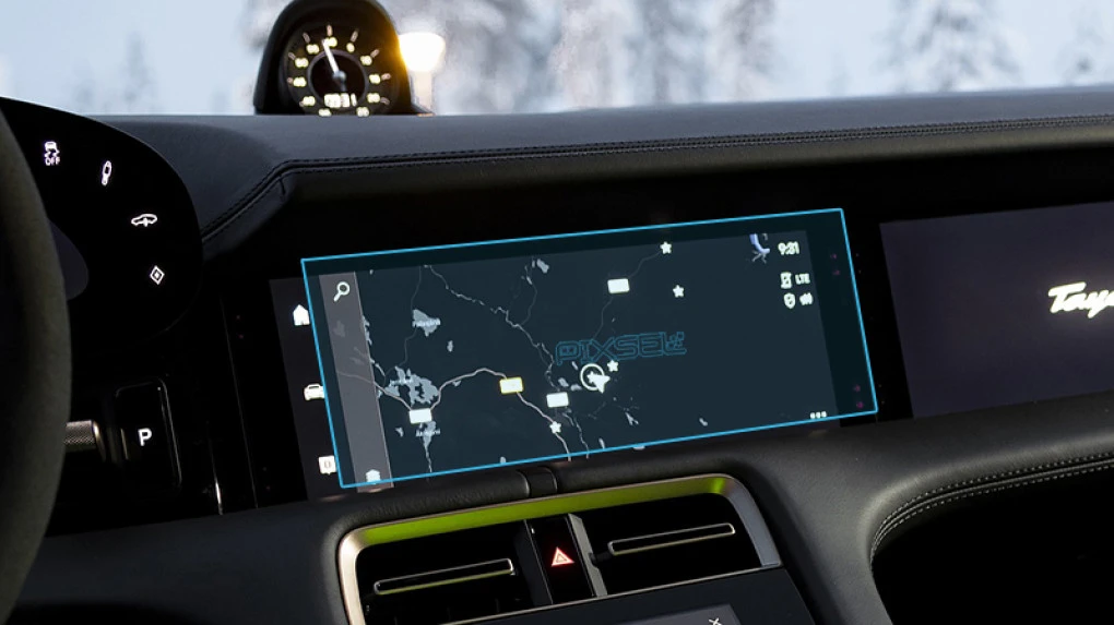 Beschermglas Pixsel Op de monitor PORSCHE TAYCAN - 12.3“ 2020 -