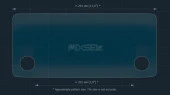 Protective glass Pixsel for monitor SKODA KAMIQ - 12.5“ 2023 -