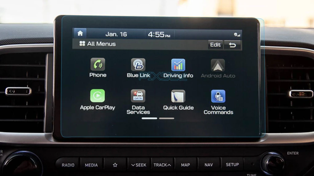 Beschermglas Pixsel Op de monitor HYUNDAI VENUE - 9.6“ 2023 -