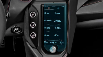 Beschermglas Pixsel Op de monitor MCLAREN 750S - 9.4“ 2023 -
