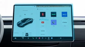 Beschermglas Pixsel Op de monitor TESLA MODEL 3 - 16“ 2023 -
