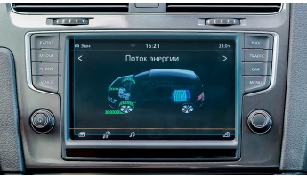 Verre protecteur Pixsel sur le moniteur VOLKSWAGEN E-GOLF - 8“ 2017 - 2020