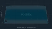 Verre protecteur Pixsel sur le moniteur MAXUS EUNIQ 5 - 15.3“ 2022 -