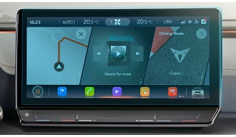 Beschermglas Pixsel Op de monitor CUPRA LEON - 13.3“ 2020 - 2024