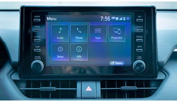 Verre protecteur Pixsel sur le moniteur TOYOTA RAV4 - 8“ 2023 -