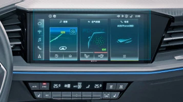 Beschermglas Pixsel Op de monitor AUDI Q4 E-TRON - 12.4“ 2021 -