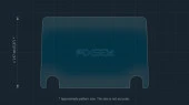Protective glass Pixsel for monitor MITSUBISHI ECLIPSE CROSS - 10.4“ 2020 -