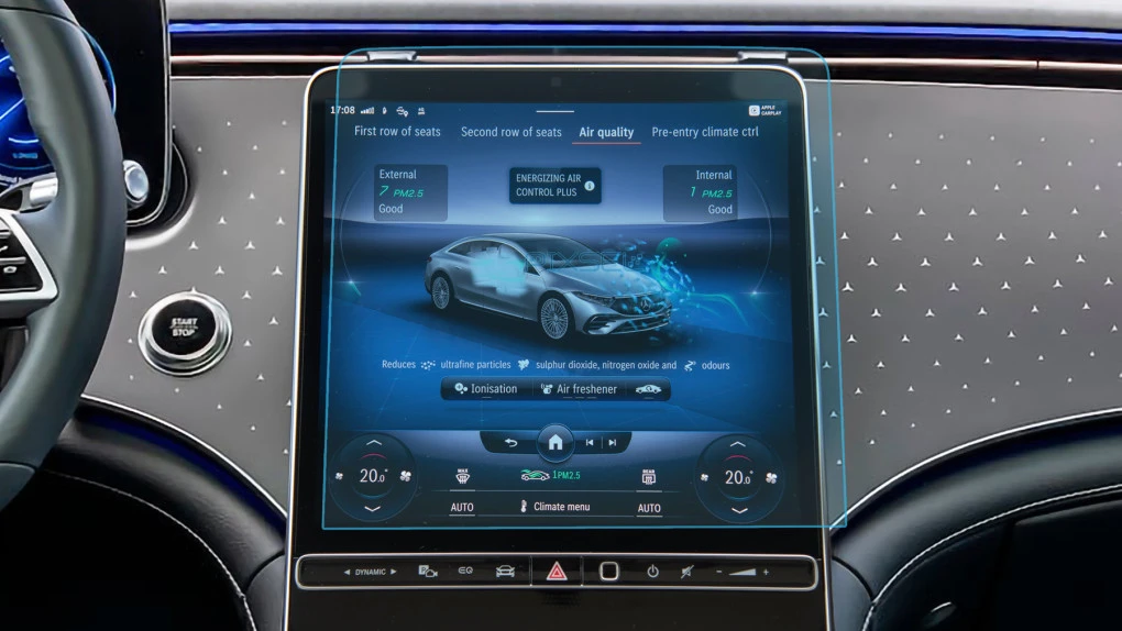 Beschermglas Pixsel Op de monitor MERCEDES BENZ EQS - 14“ 2022 -