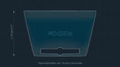 Protective glass Pixsel for monitor MG 5 - 13.1“ 2020 - 2021
