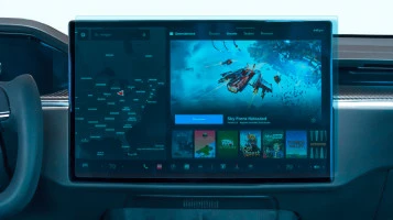 Beschermglas Pixsel Op de monitor TESLA MODEL S - 17.8“ 2021 -