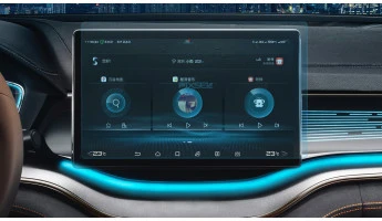 Beschermglas Pixsel Op de monitor BYD SONG PLUS - 13.7“ 2022 -