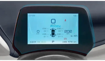 Beschermglas Pixsel Op het dashboard BYD YUAN PLUS - 7.8“ 2022 -