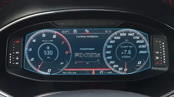 Beschermglas Pixsel Op het dashboard SEAT ARONA - 9.9“ 2021 -
