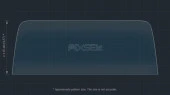 Protective glass Pixsel for dashboard HYUNDAI STARIA - 13“ 2021 -