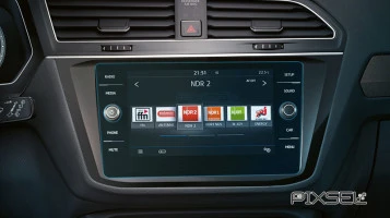Beschermglas Pixsel Op de monitor VOLKSWAGEN TIGUAN - 10.9“ 2017 - 2018
