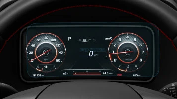 Beschermglas Pixsel Op het dashboard HYUNDAI KONA - 10.7“ 2021 - 2023