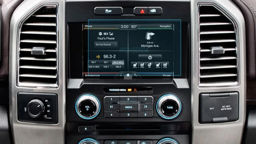 Beschermglas Pixsel Op de monitor FORD F-350 - 8“ 2017 - 2021