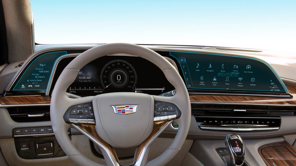 Beschermglas Pixsel Op de monitor CADILLAC ESCALADE - 26.3“ 2020 - 2024