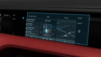 Beschermglas Pixsel Voor de passagiersmonitor PORSCHE TAYCAN - 12.3“ 2020 -