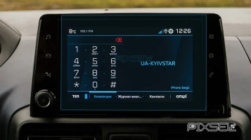 Beschermglas Pixsel Op de monitor PEUGEOT RIFTER - 9.4“ 2018 - 2023