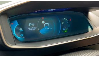 Beschermglas Pixsel Op het dashboard PEUGEOT 2008 - 11.5“ 2019 - 2023