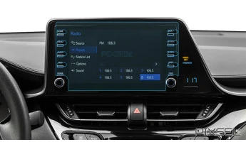 Beschermglas Pixsel Op de monitor TOYOTA C-HR - 10.3“ 2019 - 2024