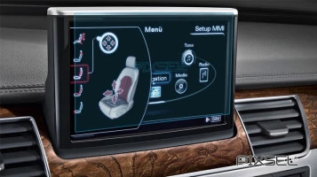 Beschermglas Pixsel Op de monitor AUDI A8 / S8 - 7.7“ 2010 - 2013