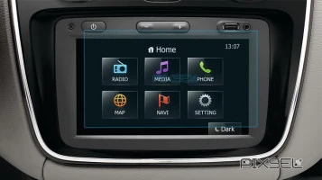 Beschermglas Pixsel Op de monitor RENAULT LODGY - 6.9“ 2014 - 2021
