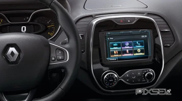 Beschermglas Pixsel Op de monitor RENAULT CAPTUR - 6.9“ 2016 - 2019