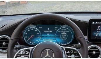 Verre protecteur Pixsel sur le tableau de bord MERCEDES BENZ GLC-CLASS - 12.1“ 2019 - 2023