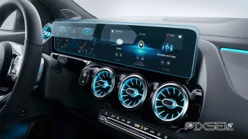 Beschermglas Pixsel Voor breedbeeldscherm MERCEDES BENZ B-CLASS - 24.7“ 2018 -