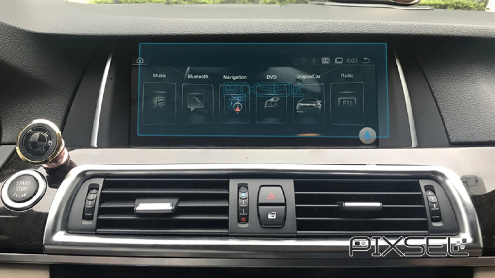 Beschermglas Pixsel Op de monitor BMW X3 - 8.8“ 2010 - 2014 (F25)