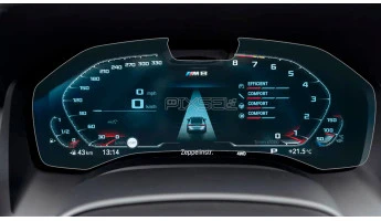 Verre protecteur Pixsel pour le tableau de bord avec caméra au-dessus BMW 8 / M8 - 13.9“ 2018 - (G14, G15, G16 / F91, F92, F93)