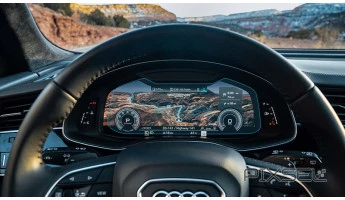 Protective glass Pixsel for dashboard AUDI A6 / S6 / RS6 - 12“ 2019 - 2025
