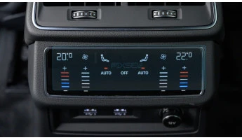 Beschermglas Pixsel Voor achterste klimaatcontrole AUDI A6 / S6 / RS6 - 6.6“ 2019 - 2025