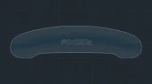 Beschermglas Pixsel Op het dashboard PORSCHE TAYCAN - 20.5“ 2020 -