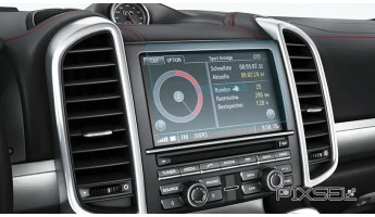 Beschermglas Pixsel Op de monitor PORSCHE CAYENNE - 7“ 2017 - 2018