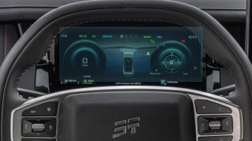 Beschermglas Pixsel Op het dashboard JETOUR T1 - 10.7“ 2025 -