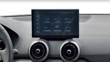 Beschermglas Pixsel Op de monitor AUDI Q2 - 9.9“ 2025 -